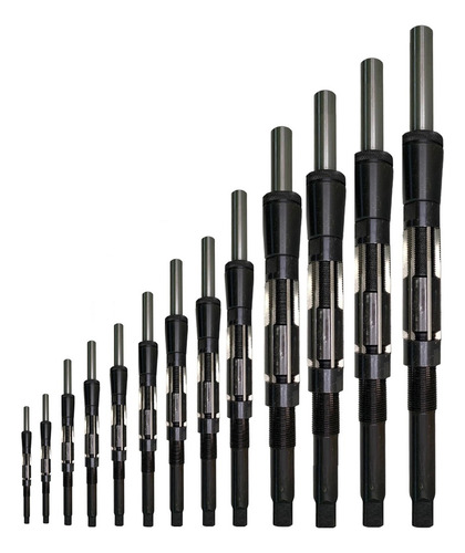 Kit Jogo Alargador Expansivo Com Guia 12 Á 56 Mm 13 Peças