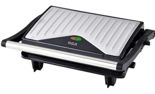 Parrilla Panini Rca Antiadherente Rc 123g Sandwichera 