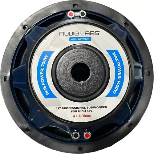 Subwoofer De 12 Spl Open Show 800watts Audio Labs Adl-sw12dv