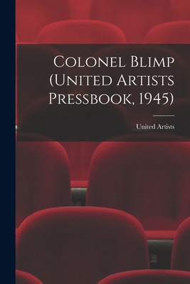 Libro Colonel Blimp (united Artists Pressbook, 1945) - Un...