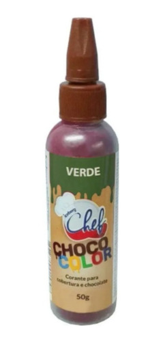 Corante Para Cobertura E Chocolate Choco Color Verde 50g - I