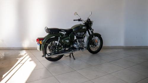 Royal Enfield Classic 500 Usada Verde Militar