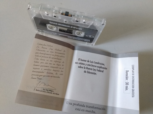 Luis Landriscina Ley Federal De Educación Cassette Como Nuev (Usado)