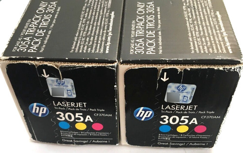 Hp Laserjet Ink Cartridge Lot Of 2 Cyan, Magenta Genuine Aac