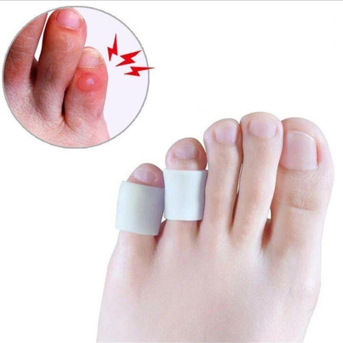 Imagem 2 de 9 de 11 Pares Protetor De Dedos Silicone Dedos Dos Pés Calosidad