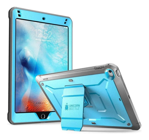 Case Supcase Para iPad Mini 5 A2124 A2133 Funda 360° Azul