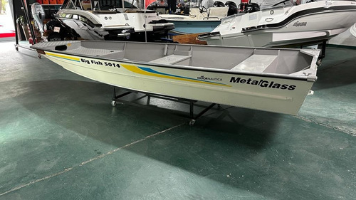 Bote Aluminio Metalglass Big Fish 5014 Dólar Oficial!!!
