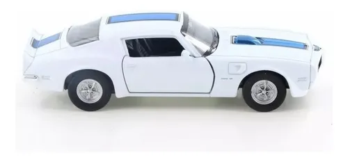 Modellino in miniatura Pontiac Firebird 1972 1/24 Welly Trans Am bianco