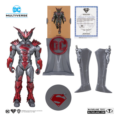 Mcfarlane Toys Superman (unchained Armor) Patina Edition (Usado)