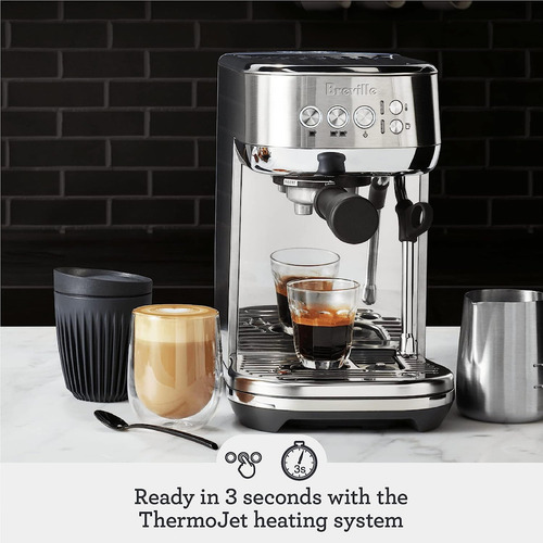Cafetera Breville Bambino Plus, Acero Inoxidable