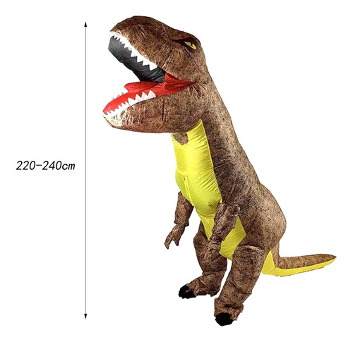 Disfraz De Dinosaurio Inflable, Traje De Aire Soplado, Mono,