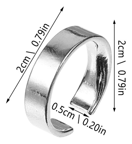 Anillo De Aleación De Moda Con Imán Para Roncar Para Dormir,