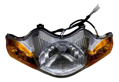 Farol Bloco Otico Shineray Phoenix Com Chicote Plasmoto 4058