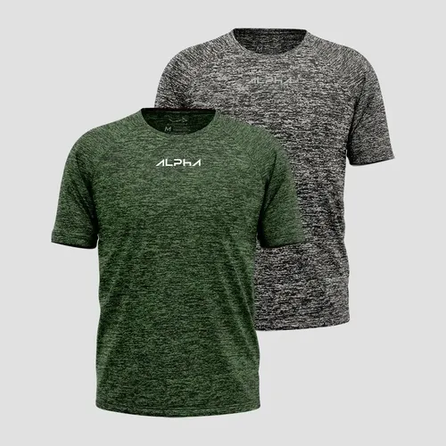 MLB 5242646700 Kit 2 Camisetas New Fluid Masculina Dry Alpha JM