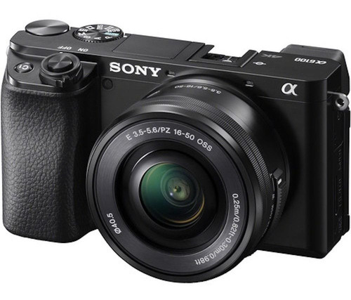 Sony A6100 Kit 16-50mm F/3.5-5.6 Oss - 24.2mp Preto