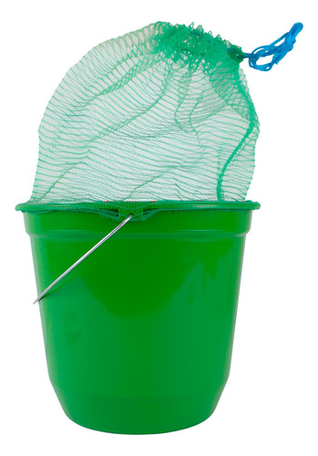Balde Para Isca C/ Nylon 7 Litros - Aprazível