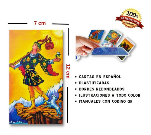 Tarot Rider Waite / Mazo De 78 Cartas / Español