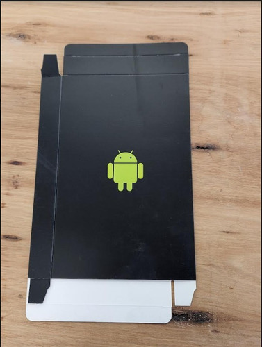 Imagen 3 de 3 de Caja De Carton Tablet Electronica Logo Android X10 Unidades