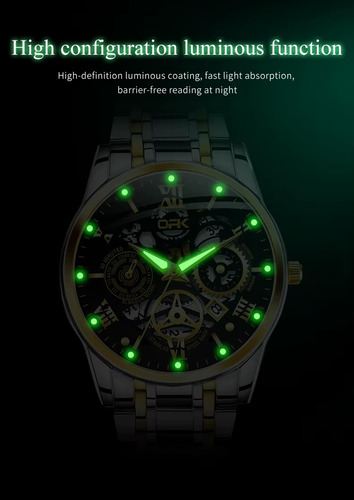Reloj Cuarzo Elegante 1pz A Elegir Hombre Caballero Casual Caballero Opk-01 Opk-01