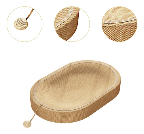 Cama Rascadora For Gatos, Almohadilla Rascadora Multiusos