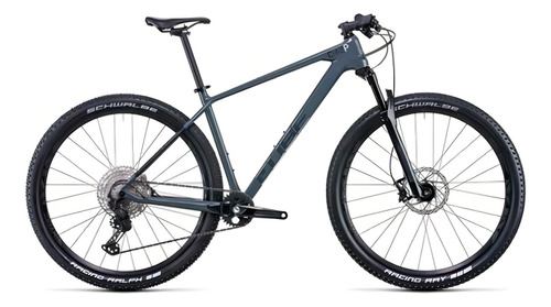Bicicleta Cube Reaction C62 Pro (2022) 1x12v - Shimano Xt Color Gris Tamaño del cuadro M