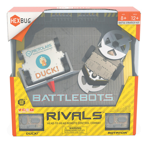 Hexbugs Battlebots Rivals 5.0 Juguete Robot A Control Remoto
