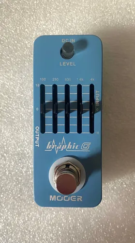 Pedal Mooer Graphic G Equalizer Eq Equalizador