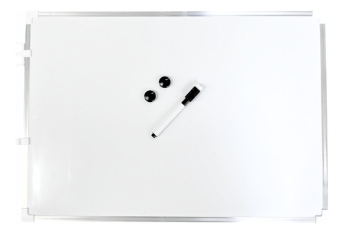 Quadro Branco Magnético 70x50 + Caneta/apagador + Imã