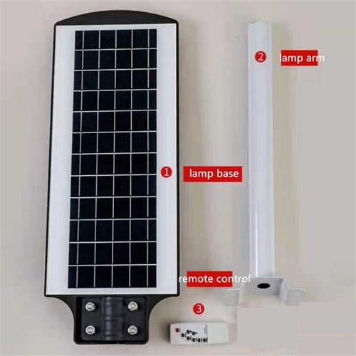 Pack X 2 Foco Solar Led 120w Luminaria Full Soporte+control