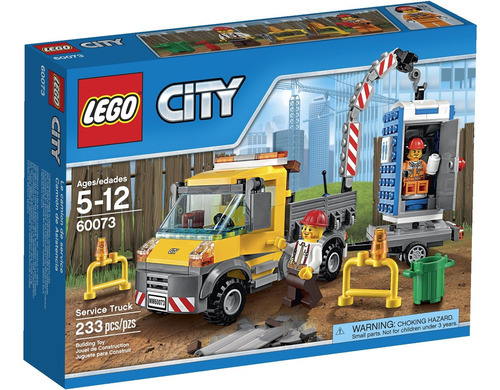 Set Juguete De Construc Lego City Demolition Service 60073