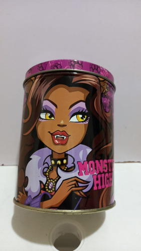 Monster High Draculaura, Clawdeen, Frankie Coleção De Latas
