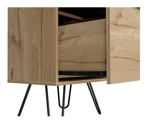 Comoda 3 Cajones Alta Concept D-91 45x35x90 Cm Duna+wengue