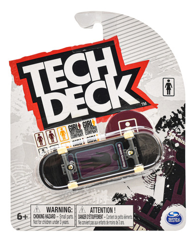 Tech Deck Bla Bac Photo Series Girl Skateboard Spin Master