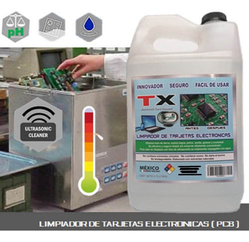 Limpiador Profesional De Circuitos Electrónicos Tx Galón