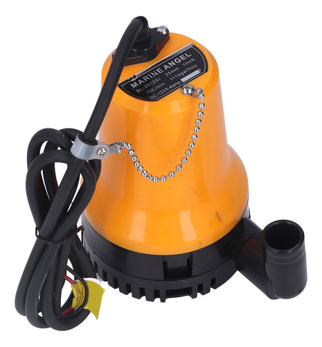 Bomba De Agua Sumergible Bilge Mini 70l/min 5400rpm 45w 4m