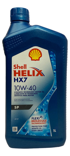 Aceite Shell 10w40 Helix Hx7 Semi-sintético 