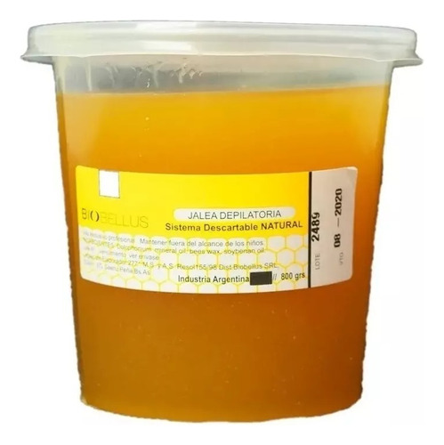 12 Potes De Cera Depilatoria Jalea Sistema Descartable 800g