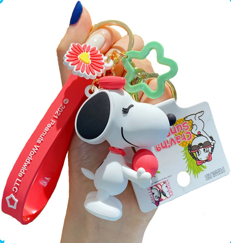 Chaveiro Snoopy Personagem Coleção Snoopy Chave Carro Bolsa