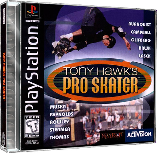 Jogo Tony Hawk's Pro Skater 1 - Ps1 Midia Fisica