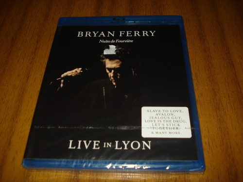 Bluray Bryan Ferry / Live In Lyon (nuevo Y Sellado)