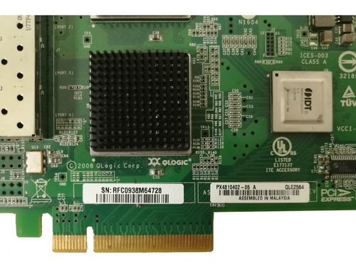 Qlogic Qle2564 Pcie 8gbps 4 Ptos Datos