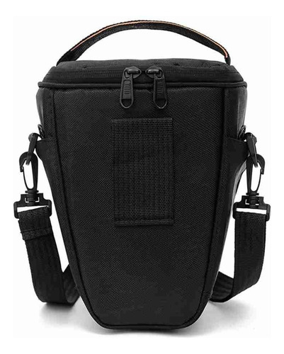 1 Mochila De Hombro De Nailon Triangular For Cámara Negra