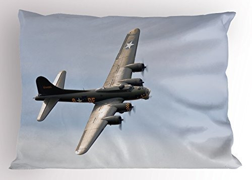 Funda De Almohada De Avion Ambesonne, Memphis Belle Boeing 