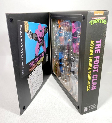 Tmnt Tortugas Ninja The Foot Clan Pack Bst Axn Rct (Usado)