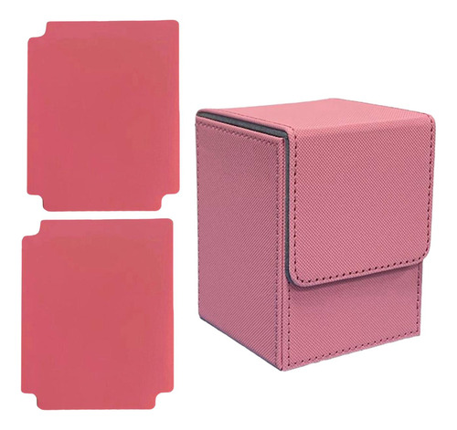 Caja De Baraja De Cartas,contenedor De Tarjetas,tarjeta Rosa