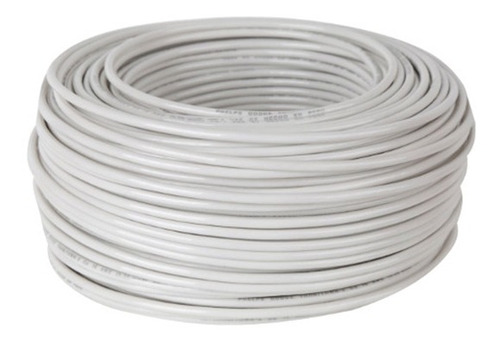 Cable Instalacion 3.00mm Blanco Rollo 10mts