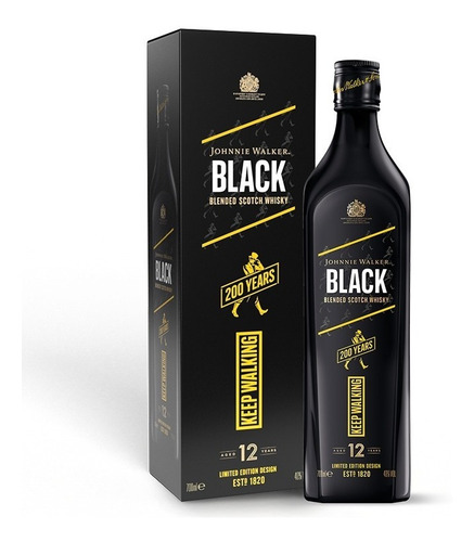 Whisky Johnnie Walker Black Label Icon 750ml