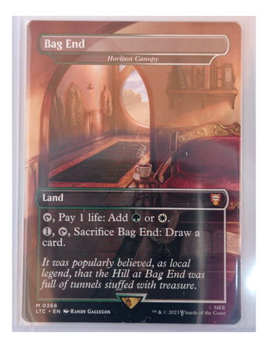 Carta Magic Bag End Horizon Canopy [middle Earth] Mtg Land