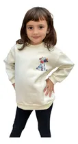 Comprar Buzo Infantil Niños Estampado Canguro Cuello Redondo