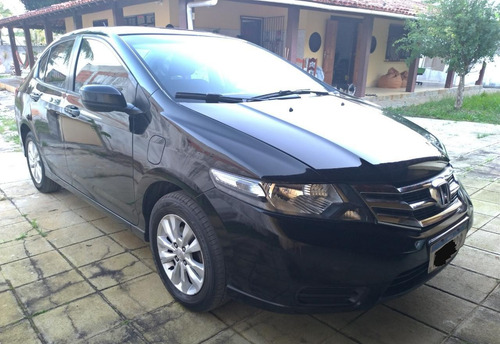 Honda City Lx 2012/2013 - Preto - Unico Dono - Muito Novo